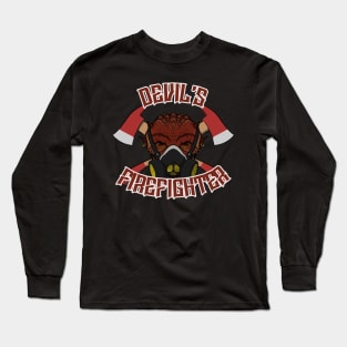 Devil's Firefighter Long Sleeve T-Shirt